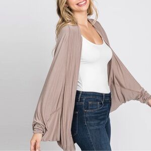 B’Leev Dolman Sleeves Circle Cardigan, Size L